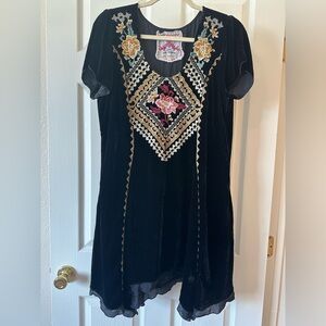 Johnny Was embroidered dress